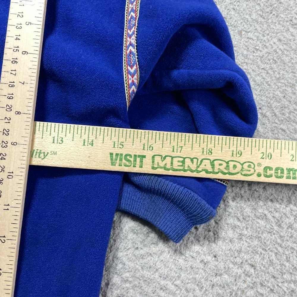 Wintergreen Northern Wear Jacket Kids 3T Blue Fleece Hooded Full Zip Polartec
